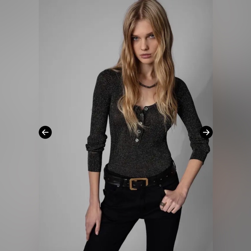 Zadig & Voltaire Mila Lurex Sweater
New never worn